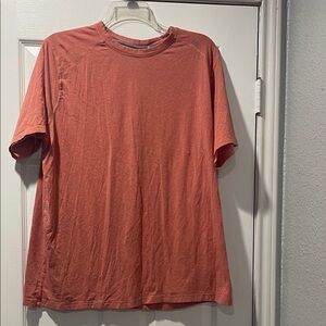 Men's Tasc Athletic Short Sleeve Tee in Coral